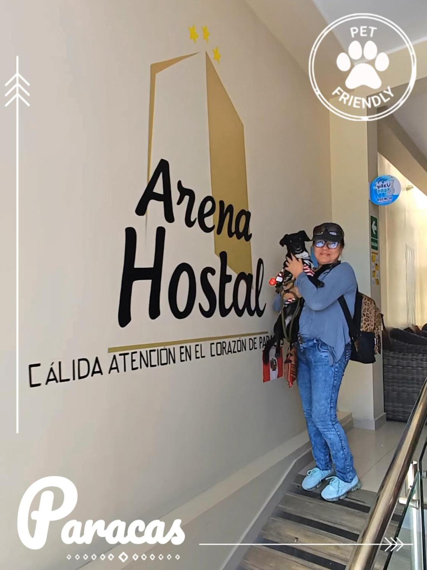 Arena Hostal 帕拉卡斯 外观 照片